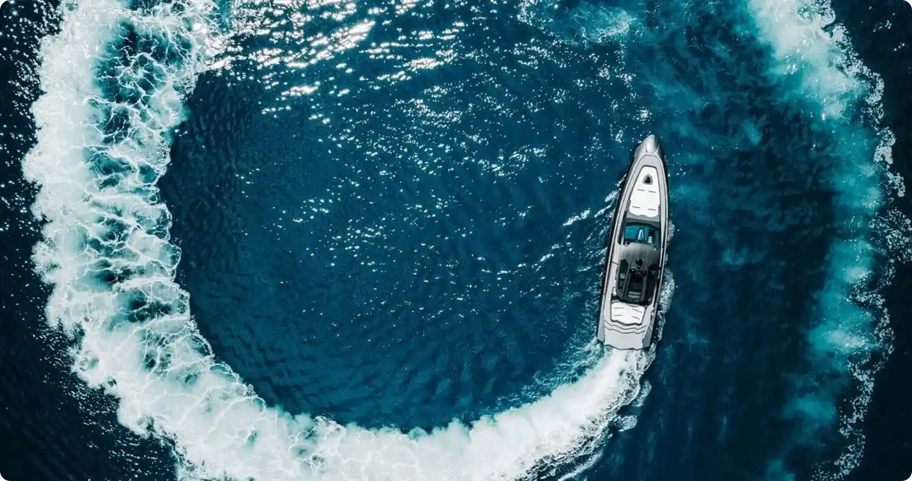 Rent a Lamborghini yacht in Dubai Marina for a luxury experience